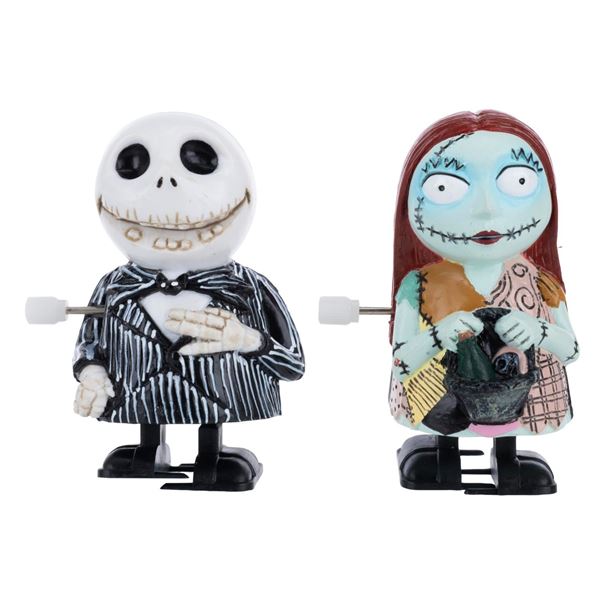 "The Nightmare Before Christmas" Jack and Sally Wind-Up Toys.