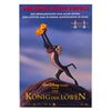 Image 1 : A German "The Lion King" Re-release Movie Poster.