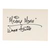 Image 1 : A Wayne Allwine Voice of Mickey Autograph.