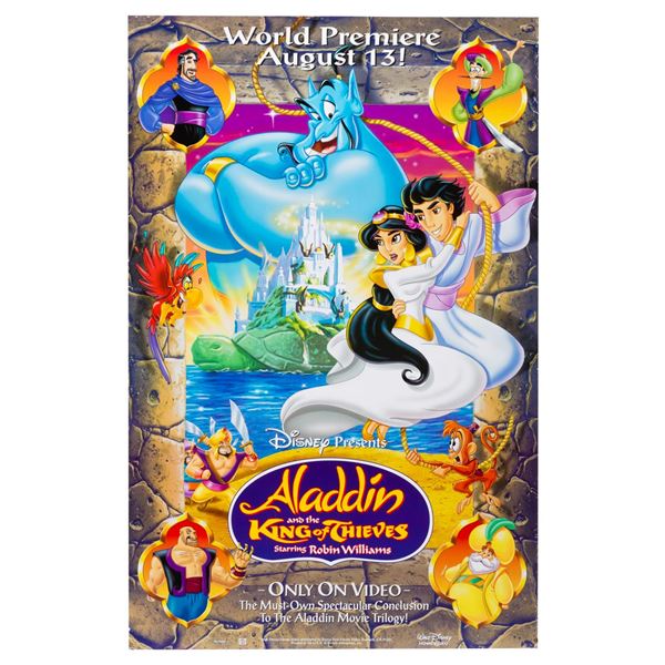 An "Aladdin and the King of Thieves" Poster.