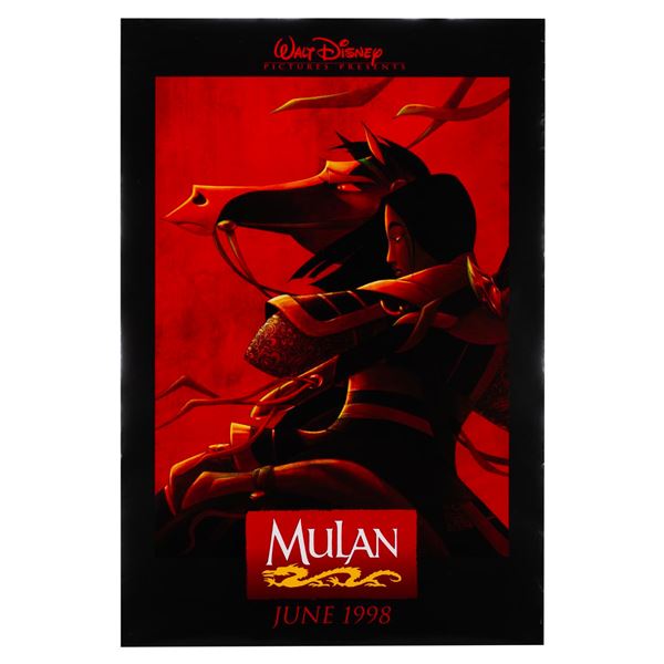 A "Mulan" One-Sheet.
