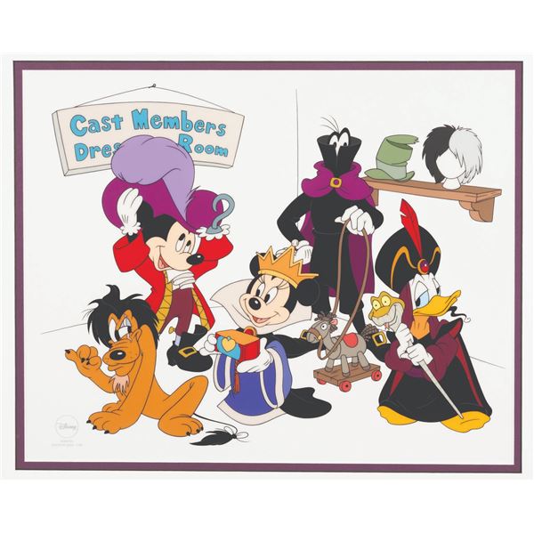 A "Backstage With the Fabulous Five" Sericel.