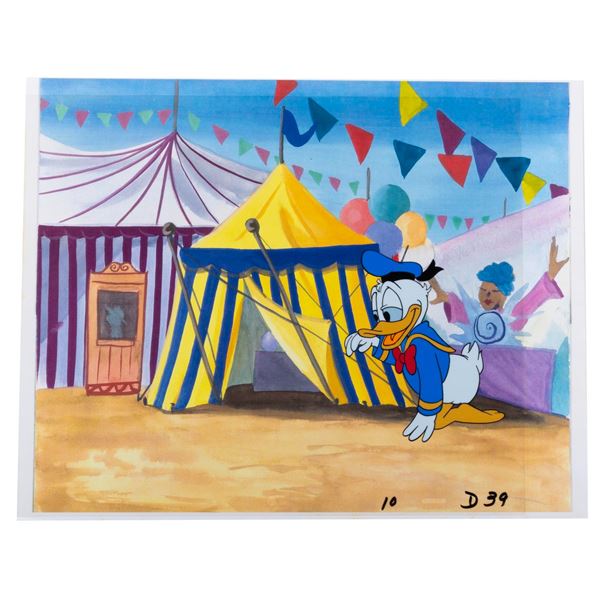 A Donald Duck Animation Cel.