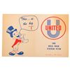 Image 1 : A 1957 Jiminy Cricket Mile High United Fund Flier.