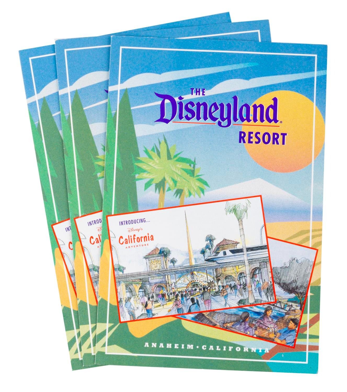Disney Brochure.pdf Three Disney's California Adventure Introductory Brochures.