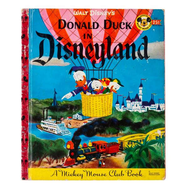 A Donald Duck in Disneyland Mickey Mouse Club Book.