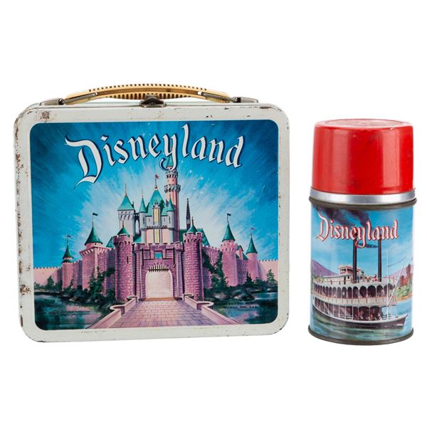 A Disneyland Lunch Box and Thermos.