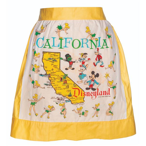 A Disneyland Souvenir Waist Apron.