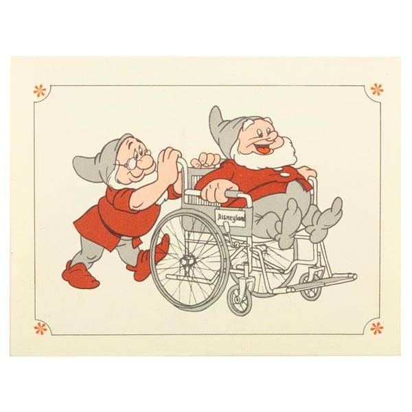 A 1970s Disneyland Wheelchair Accomodations Brochure.