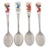 Image 1 : A Collection of Disney Character Baby Spoons.