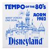 Image 1 : A 1982 Disneyland Tempo of the 80's Ceramic Tile Wall Plaque.