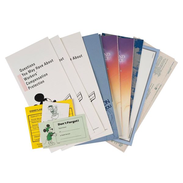 A Disneyland Cast Member Publications Collection.