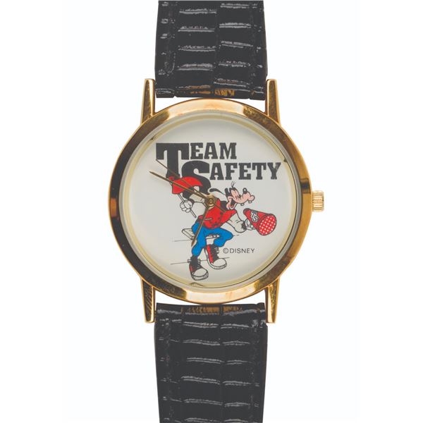 A Goofy Team Safety Cast Member Watch.