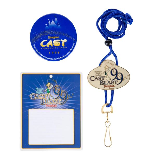 Disneyland Cast Blast and Community Fund Souvenirs.
