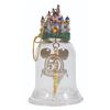 Image 3 : A Disneyland 50th Anniversary Bell and Lanyard Badge.