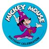 Image 2 : A Collection of Mickey Mouse Birthday Celebration Stickers.
