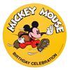 Image 4 : A Collection of Mickey Mouse Birthday Celebration Stickers.