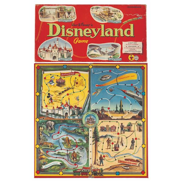 A Walt Disney’s Disneyland Game by Transogram.