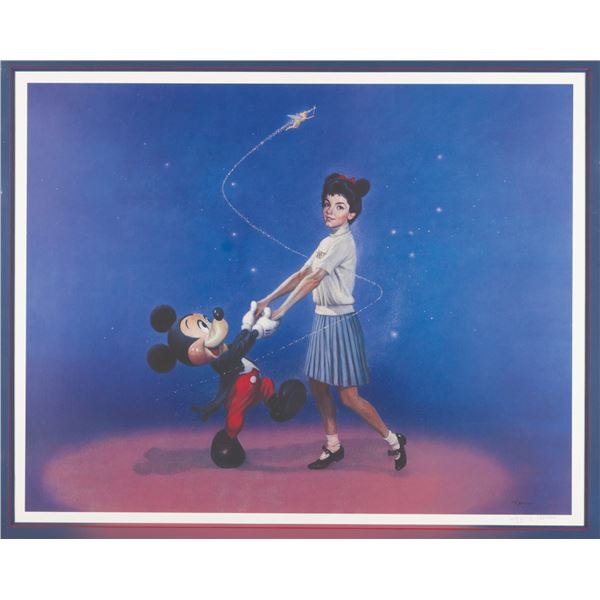 A Charles Boyer Signed "Sweethearts Forever" Print.