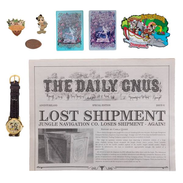 A Jungle Cruise Souvenir Collection.