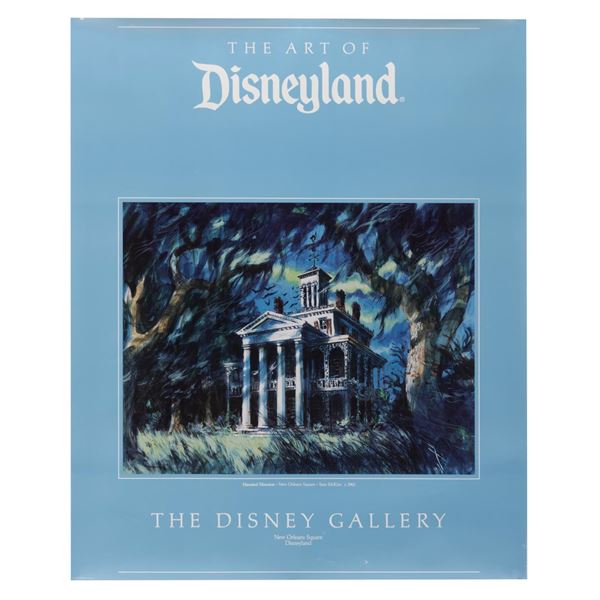 A Disney Gallery Haunted Mansion Poster.