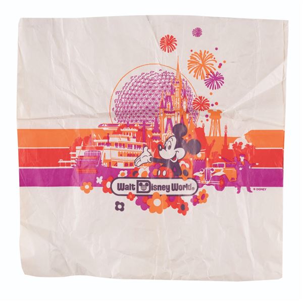 A Walt Disney World Shopping Bag.