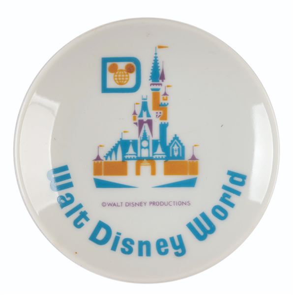A Walt Disney World Mini Decorative Plate.