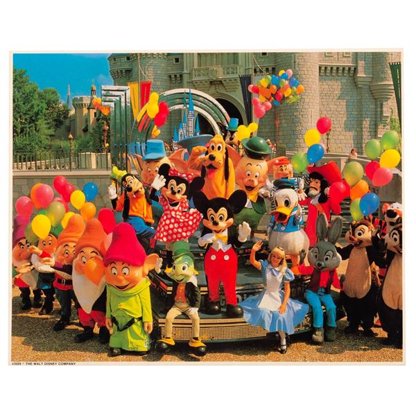 A Walt Disney World 10th Anniversary Photo.