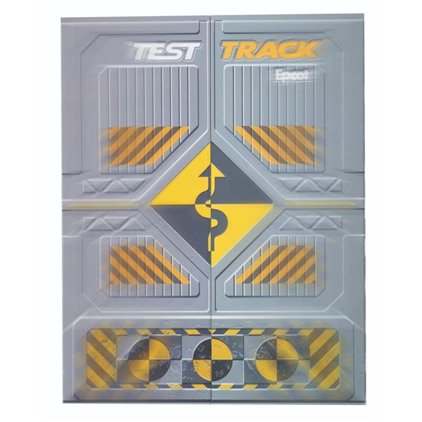 A Test Track Souvenir Photo & Photo Holder.