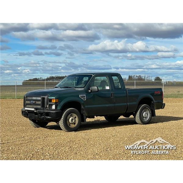 2008 FORD F250 EXTENDED CAB PICKUP