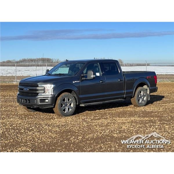 2019 FORD F150 LARIAT CREW CAB PICKUP