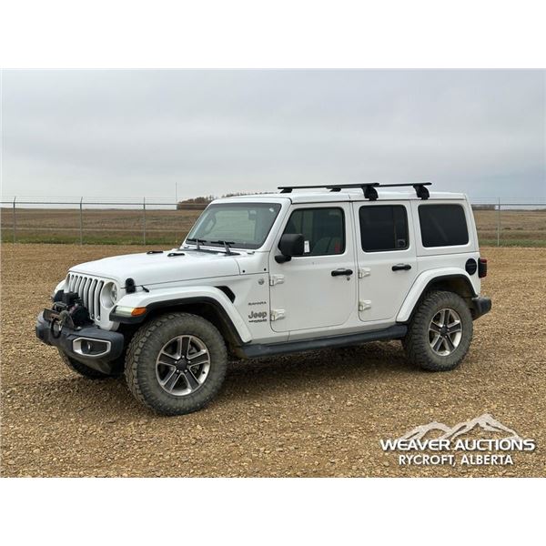 2018 JEEP WRANGLER SAHARA SPORTS UTILITY VEHICLE
