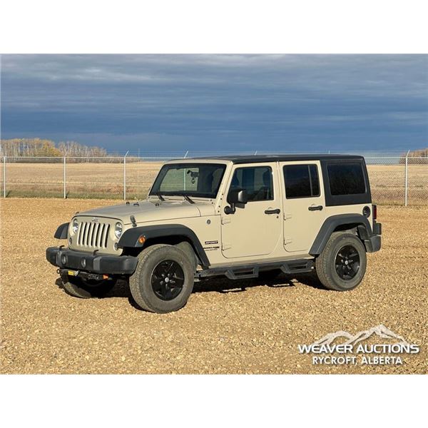 2018 JEEP WRANGLER UNLIMITED SPORT UTILITY VEHICLE