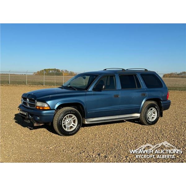 2003 DODGE DURANGO SLT 4 DOOR SUV