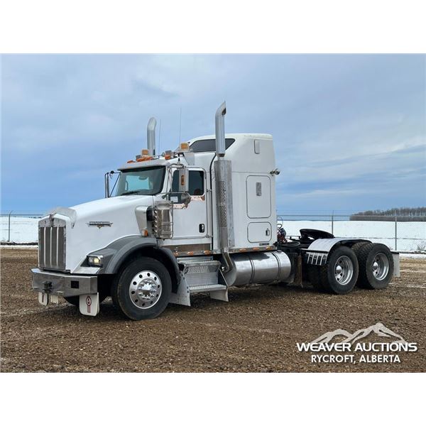 2007 KENWORTH T800B T/A SLEEPER TRUCK TRACTOR