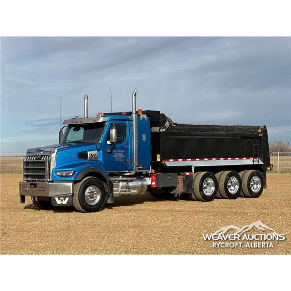 2023 WESTERN STAR 49X TRI/A SLEEPER DUMP TRUCK
