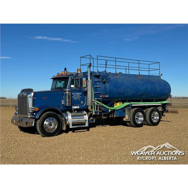 1991 PETERBILT 357 T/A WATER TRUCK