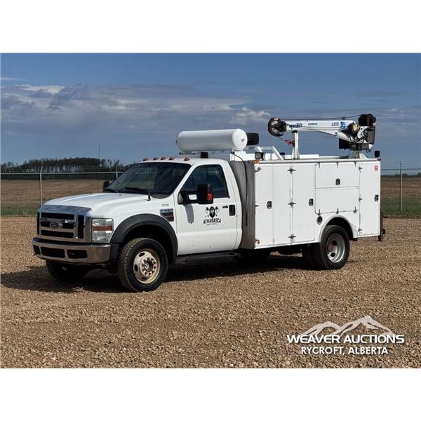 2008 FORD F550 XLT SINGLE CAB S/A SERVICE TRUCK