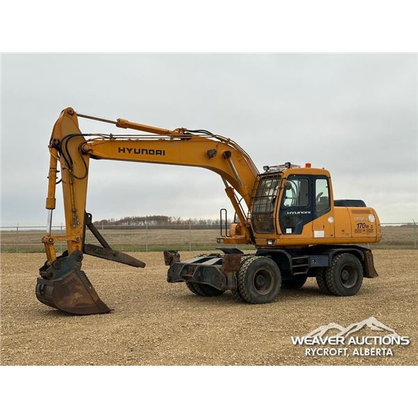 2002 HYUNDAI ROBEX 170W-3 WHEEL EXCAVATOR