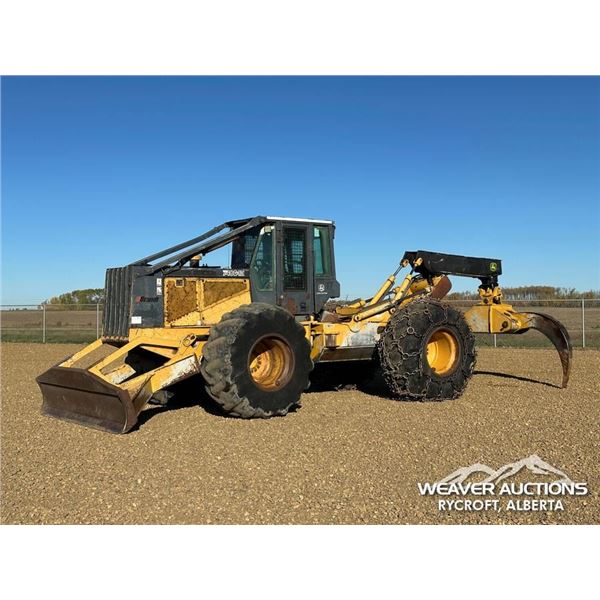 2004 JOHN DEERE 748G-III 4X4 GRAPPLE SKIDDER