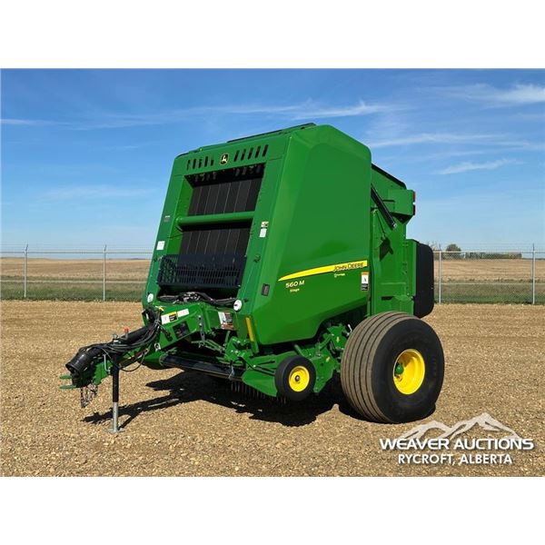 2022 JOHN DEERE 560M SILAGE SPECIAL ROUND BALER