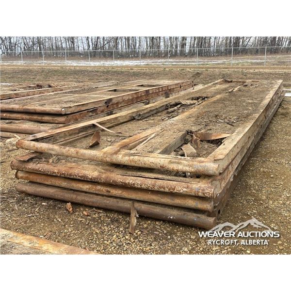 (4) 8 X 40 FT. RIG MATS