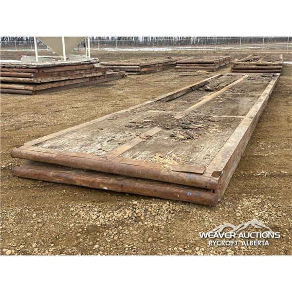 (1) 8 X 40 FT. RIG MAT & (1) 8 X 48 FT. RIG MAT