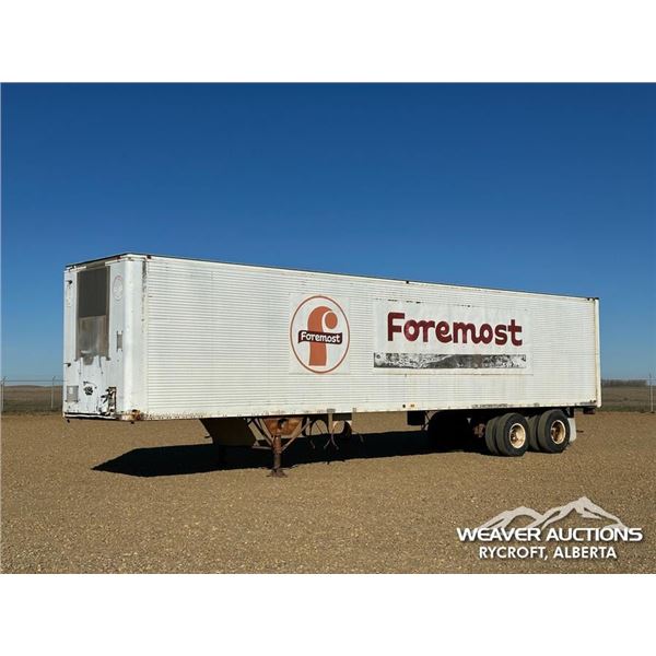 1975 CANCAR 44 FT. SHOP VAN TRAILER