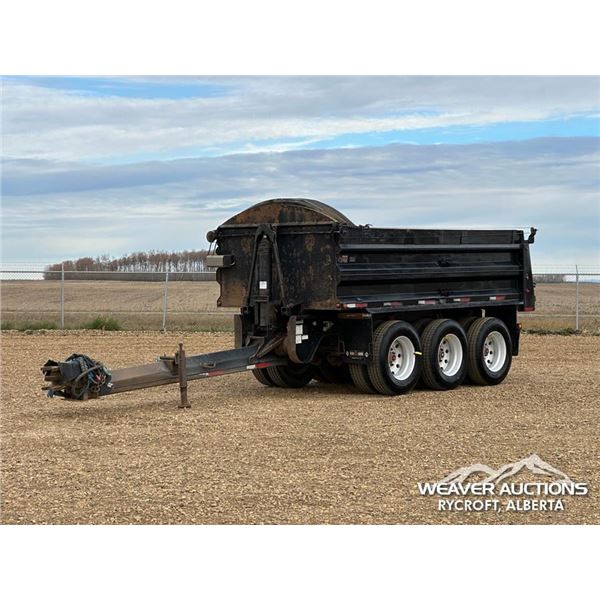 2018 LANGFAB 16 FT. TRIDEM DUMP PUP TRAILER