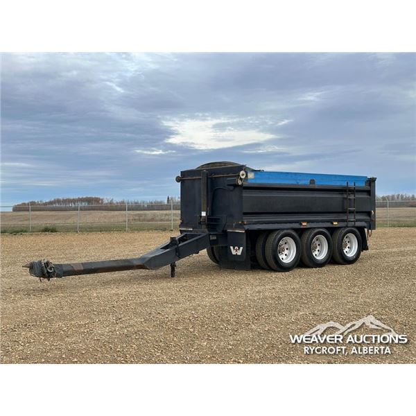 2006 CANCADE 17 FT. TRIDEM DUMP PUP TRAILER