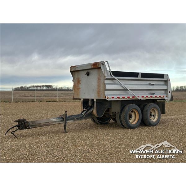 2007 LANGFAB 15 FT. T/A DUMP PUP TRAILER