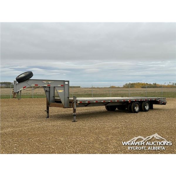 2008 H&H TRAILERS T/A DUALLY EQUIPMENT TRAILER