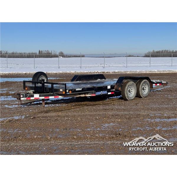 2015 LOAD TRAIL 18 FT. T/A EQUIPMENT TRAILER