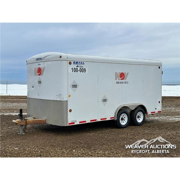 2004 ROYAL 16 FT. CARGO T/A ENCLOSED TRAILER